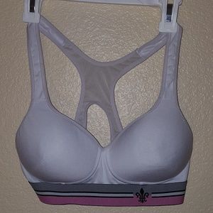 ⚡Lily of France White Sports Bra Size 36A/34B